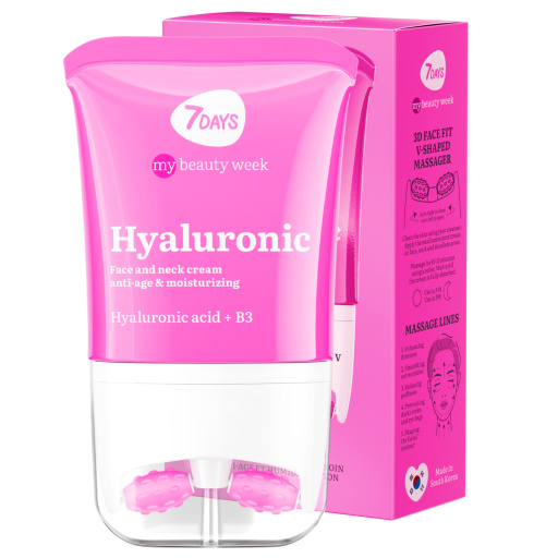 HYALURONIC CREAM - FACE & NECK MASSAGER